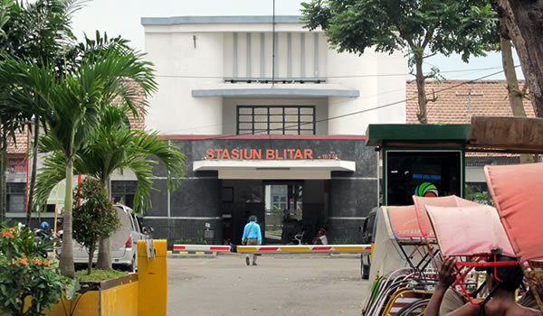 Stasiun Kereta Api Kota Blitar 2016